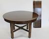 L&J STICKLEY Mission Oak Table # 72 With Leaves.