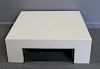 ROBERT KUO White Lacquered Sectional Table