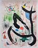 JOAN MIRO THE SEERS IV (LES VOYANTS) LITHOGRAPH