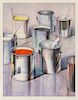  THIEBAUD, WAYNE  PAINT CANS LITHOGRAPH / PRINTED IN COLORS