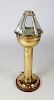 "Louis Weule Co. Nautical Instruments, San Francisco, California" Brass Pedestal Yacht Binnacle Compass