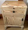 Pair of Pitch Pine Bedside Cabinets
