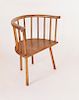 18th Century English D-Seat Low-Back Windsor Chair