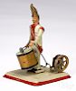 Doll painted tin drummer steam toy accessory