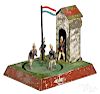 Becker soldiers at guard house steam toy accessory