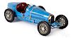 Bugatti hand-built race car model