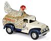 Sperry Candy Co. Chicken Dinner advertising truck