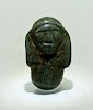 Moche Greenstone Amulet - Peru, 400 - 700 AD