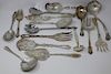 (16) Assorted Silver Plate Serving Utensils