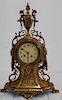FRENCH POLISHED BRONZE CLOCK