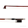 English Silver-mounted Violin Bow, William Watson for W.E. Hill & Sons