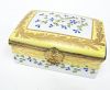 Limoges France Porcelain Trinket Box