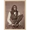 W.H. Jackson Albumen Photograph of Swift Bear, Brule Dakota