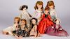 Eight Madame Alexander character dolls
