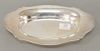 Wallace "Antique" sterling silver bread tray. lg. 11 3/4 in., 17.5 troy ounces