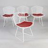 Set of Four Bertoia Side Chairs, Designed for Knoll International