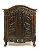 Diminutive Stained Mahogany Sample Armoire