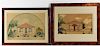 2 Antique Architectural Building WC Drawings