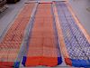 3 Indian Ceremonial Sari Silk Gold Thread Textiles