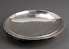 Mid-Century Modern Silver German Footed Bowl Dish