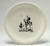 Pablo Picasso "Don Quixote" Salins Ceramic Plate