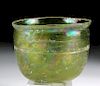 Elegant Roman Glass Cup