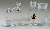 9PC. LOT OF CRYSTAL ARTICLES LALIQUE WATERFORD