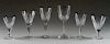 32PC. WATERFORD CRYSTAL STEMWARE IN FOUR PATTERNS