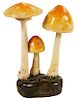 Ernst & Alma Lorenzen Mushroom 5.25" H