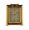 Vacheron Constantin Charlton &amp; Co 18k Gold Travel Clock Watch 