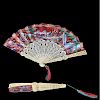 19th Century Chinese Carved Ivory Fan