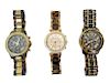 Three Michael Kors Ladies Wrist Watch