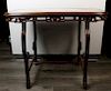 SUANZHI WOOD MARBLE INLAID TABLE, REPUBLIC P.