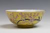 LARGE MAGPIE AND PRUNUS BOWL, GUANGXU MARK AND PERIOD (1875-1908)