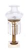 Brass and Marble Astral Lamp