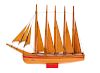 Ste Anne De Madawaska Wooden Ships Model