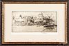 Two Joseph Pennell signed engravings