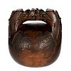 Chinese carved wooden Bell.