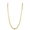 A Gold Long Chain Necklace, Italian