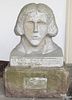 West Virginia carved stone bust of Thomas Jefferson, dated 1932, by Otis Shinn, 22 1/2'' h.
