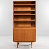 Borge Mogensen for Soborg Mobler Double Door Cabinet and Two Oak Bookcases