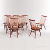 Eight George Nakashima (1905-1990) New Chairs