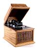 Antique Edison Amberola 30 Cylinder Phonograph
