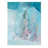 Gustavo Arias Murueta. Desnudo en el baño. Mixta sobre papel. Firmada y fechada 79. Enmarcada. 58 x 44.5 cm