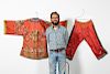 19th Century Chinese Embroidered Silk Robes