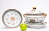 3 Pieces Chinese Export Style Armorial Serveware