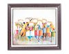 Joyce Roybal Signed Oil on Canvas, Orchestra