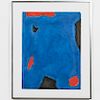 Betty Parsons "Night Approaching" Gouache on Paper