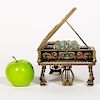 Jay Strongwater Enameled Piano Music Box 38/300