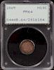 U.S. 1865 10C Silver PR64, PCGS Graded Coin